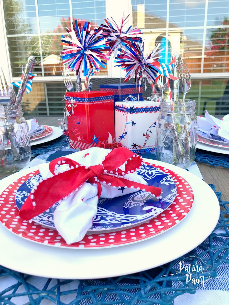 4th of July table
