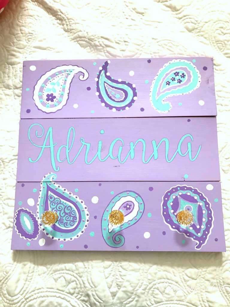 Adrianna's coat rack