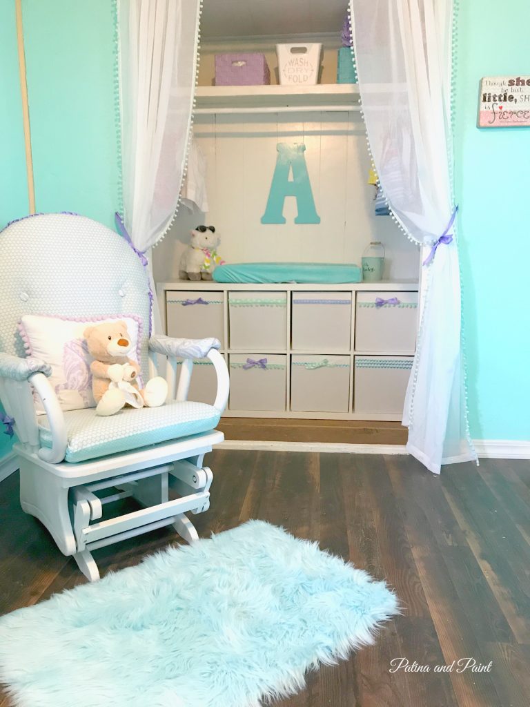decorating Beep's nursery