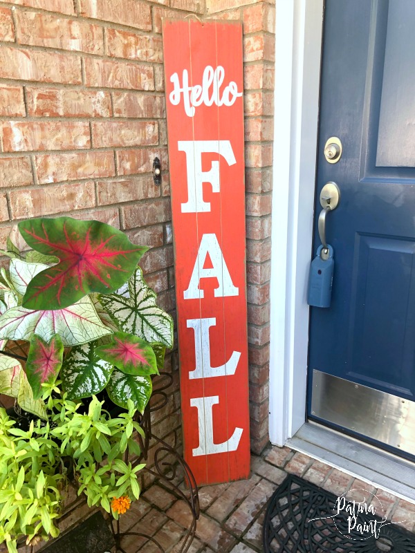 Fall sign