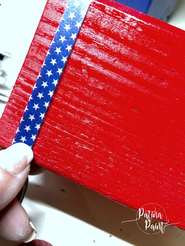 fence post, washi tape
