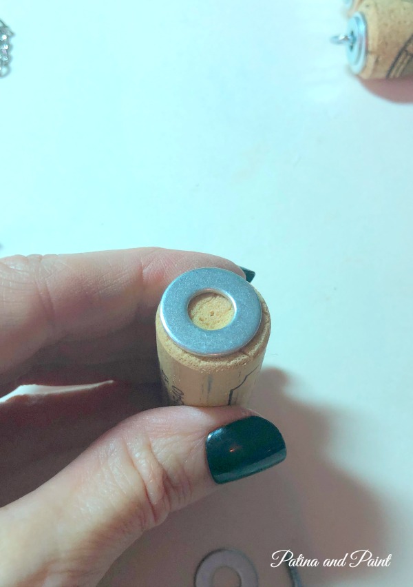 cork and washer