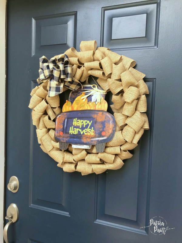 Happy Harvest wreath