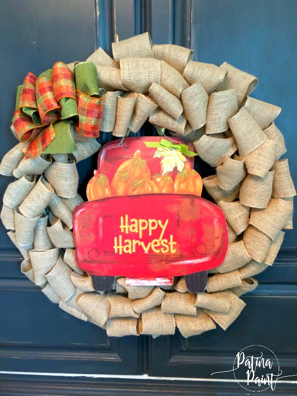 Happy Harvest wreath