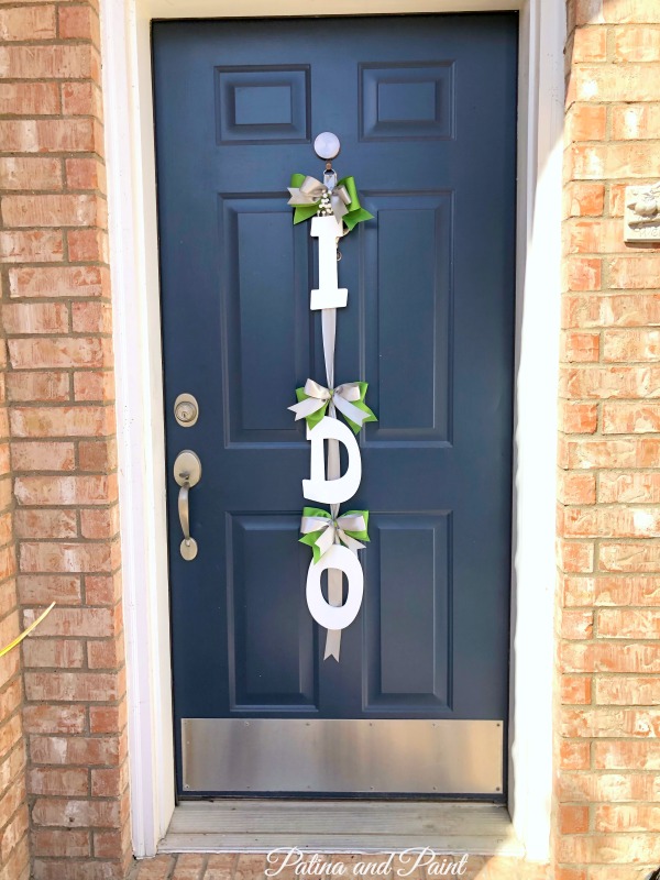 I Do Door Hanger