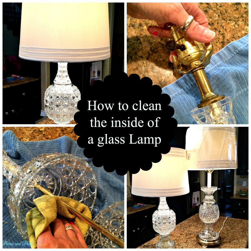 How To Clean The Inside Of A Glass Lamp Patina Paint