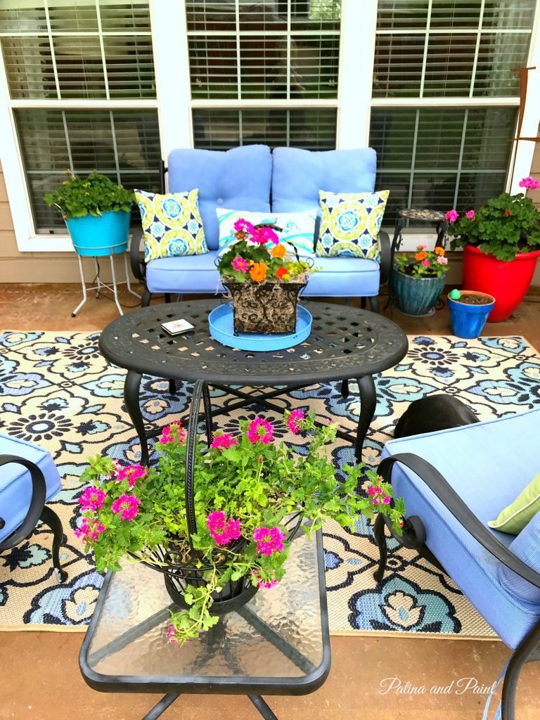 New rug on the patio