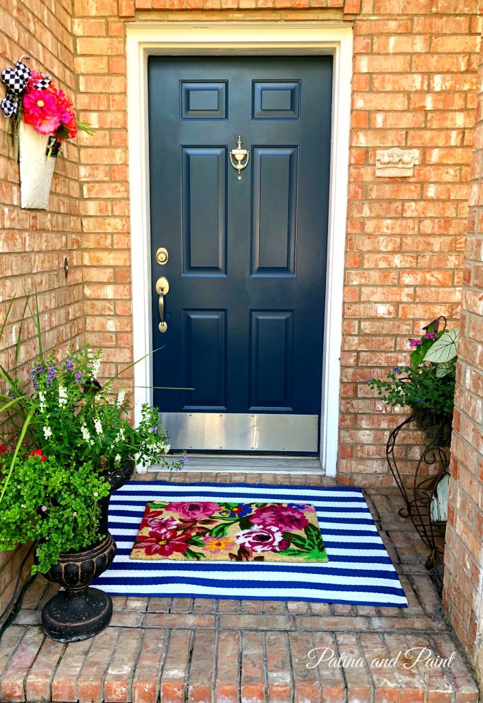 summer front porch rug