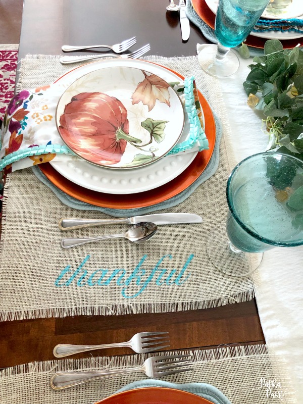 Thanksgiving placemats