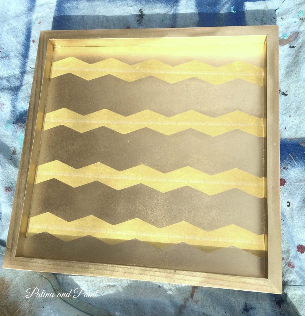 black and gold tray 5
