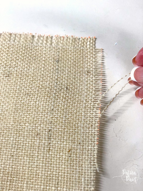 burlap material
