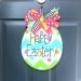 Happy Easter Egg door hanger