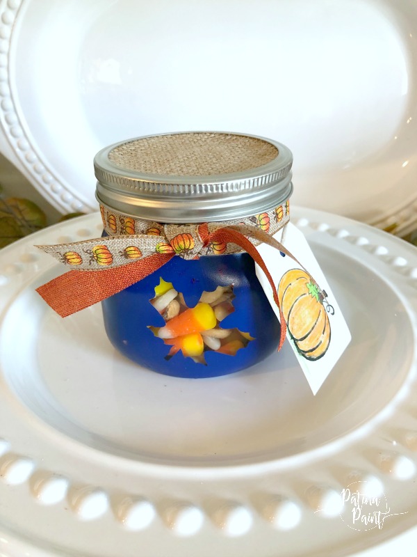 Fall in a jar
