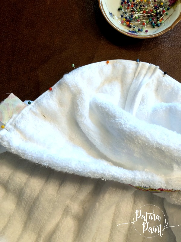 towels pinned together