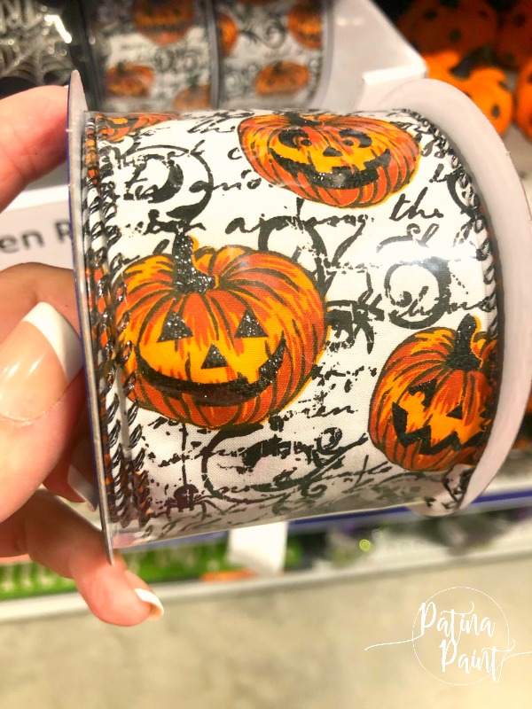 Jack-o-lantern ribbon