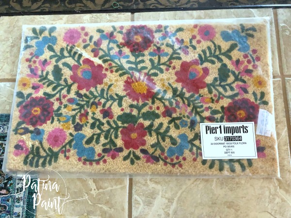 pier 1 door mat