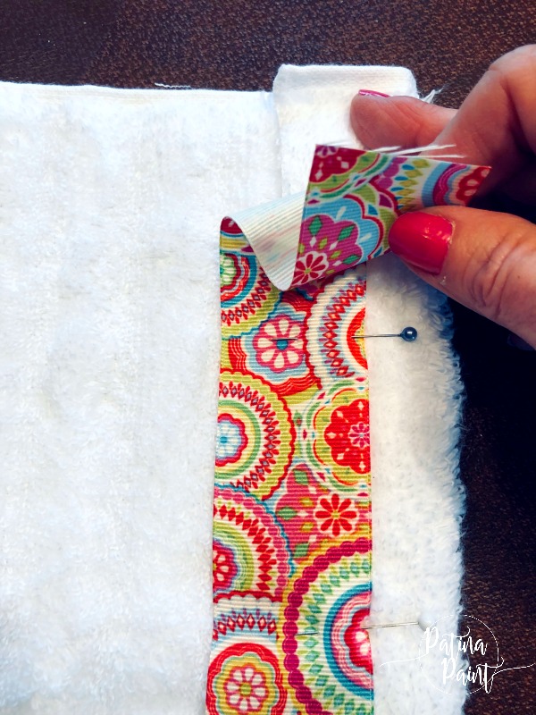 ribbon, towel