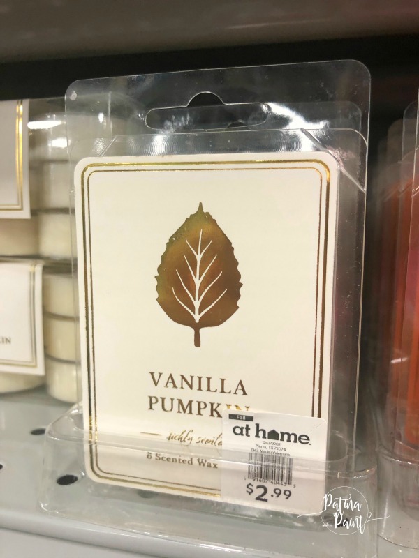 pumpkin vanilla candle melts
