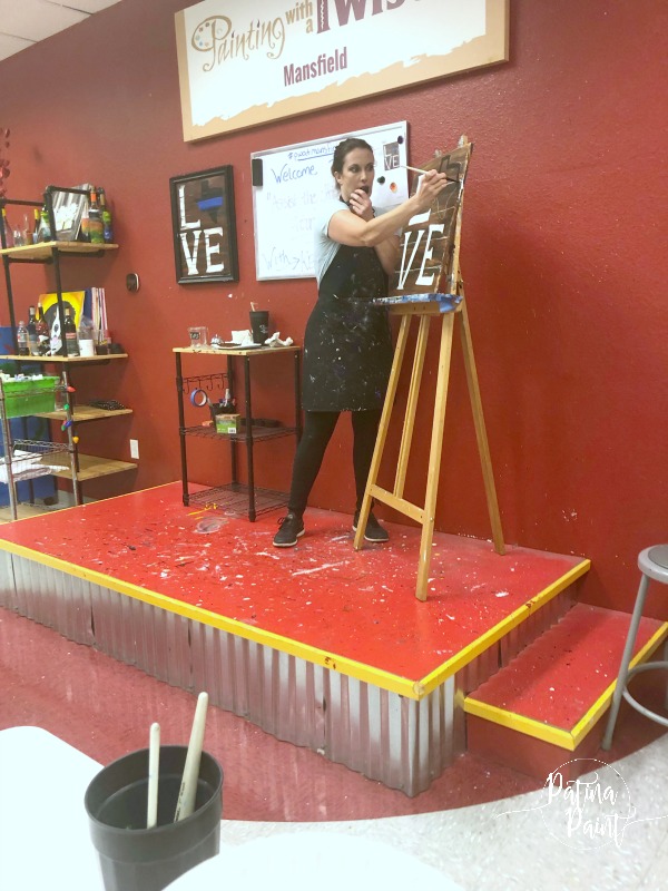 Painting with a twist